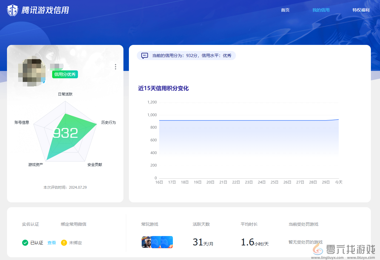cf信用星级查询方法(图3)